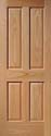 Oak 4-Panel Craftsman Raised Panel Door